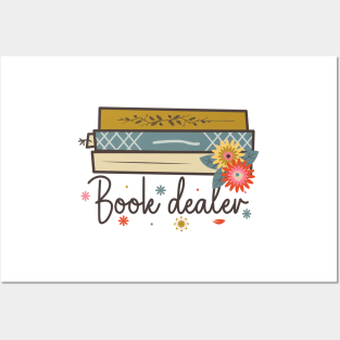 Book Dealer World Book Day for Book Lovers Library Reading Posters and Art
